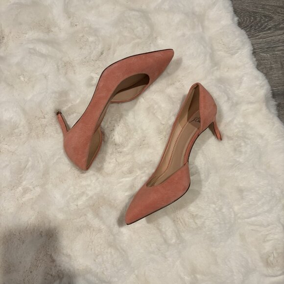 J. Crew Lucie suede d’Orsay leather pump - Picture 6 of 9
